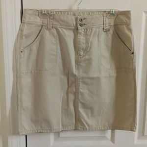 EUC Faded Glory denim skirt